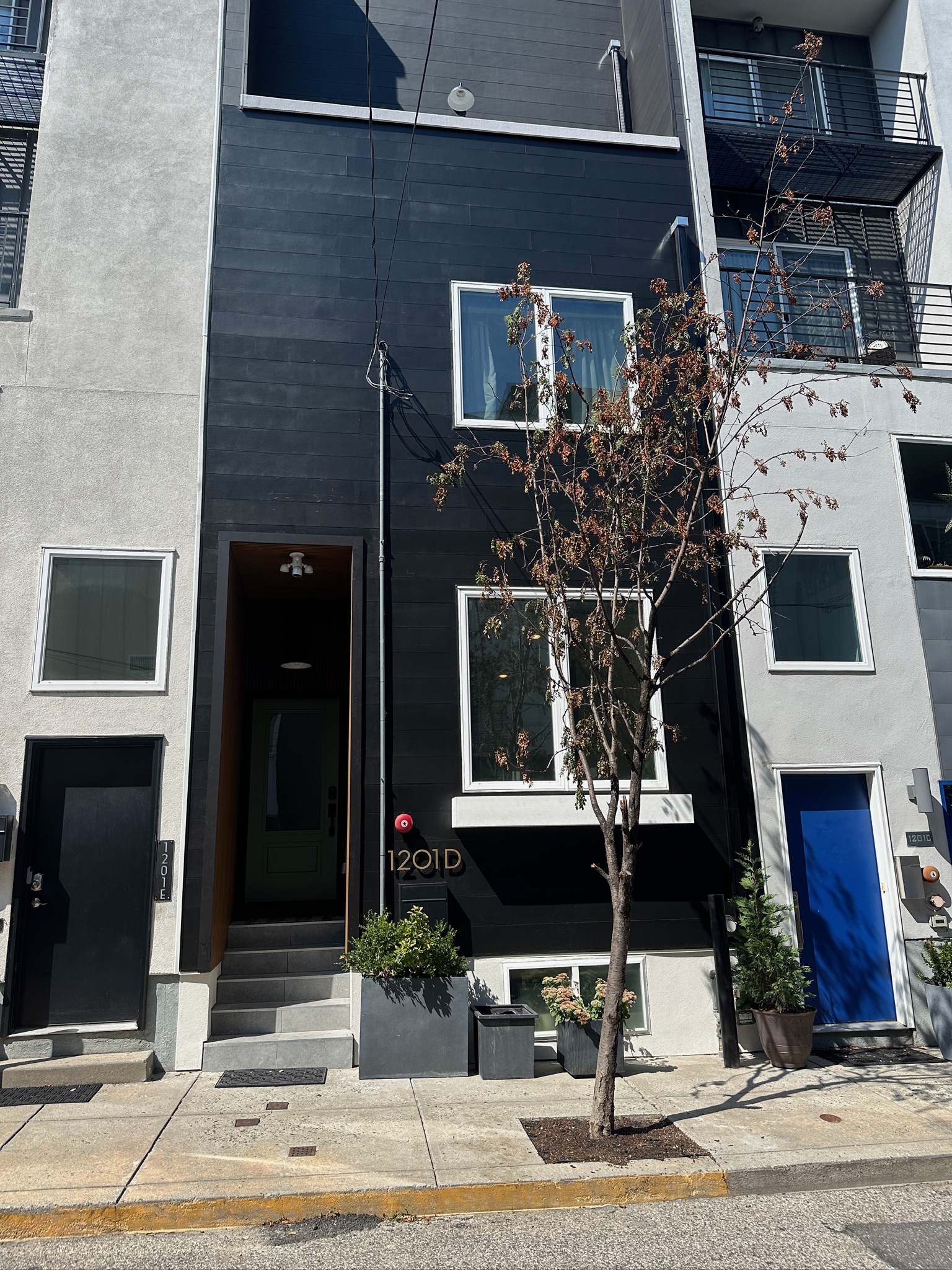 Custom Hardie architectural panels at 1201 Latona St, Philadelphia