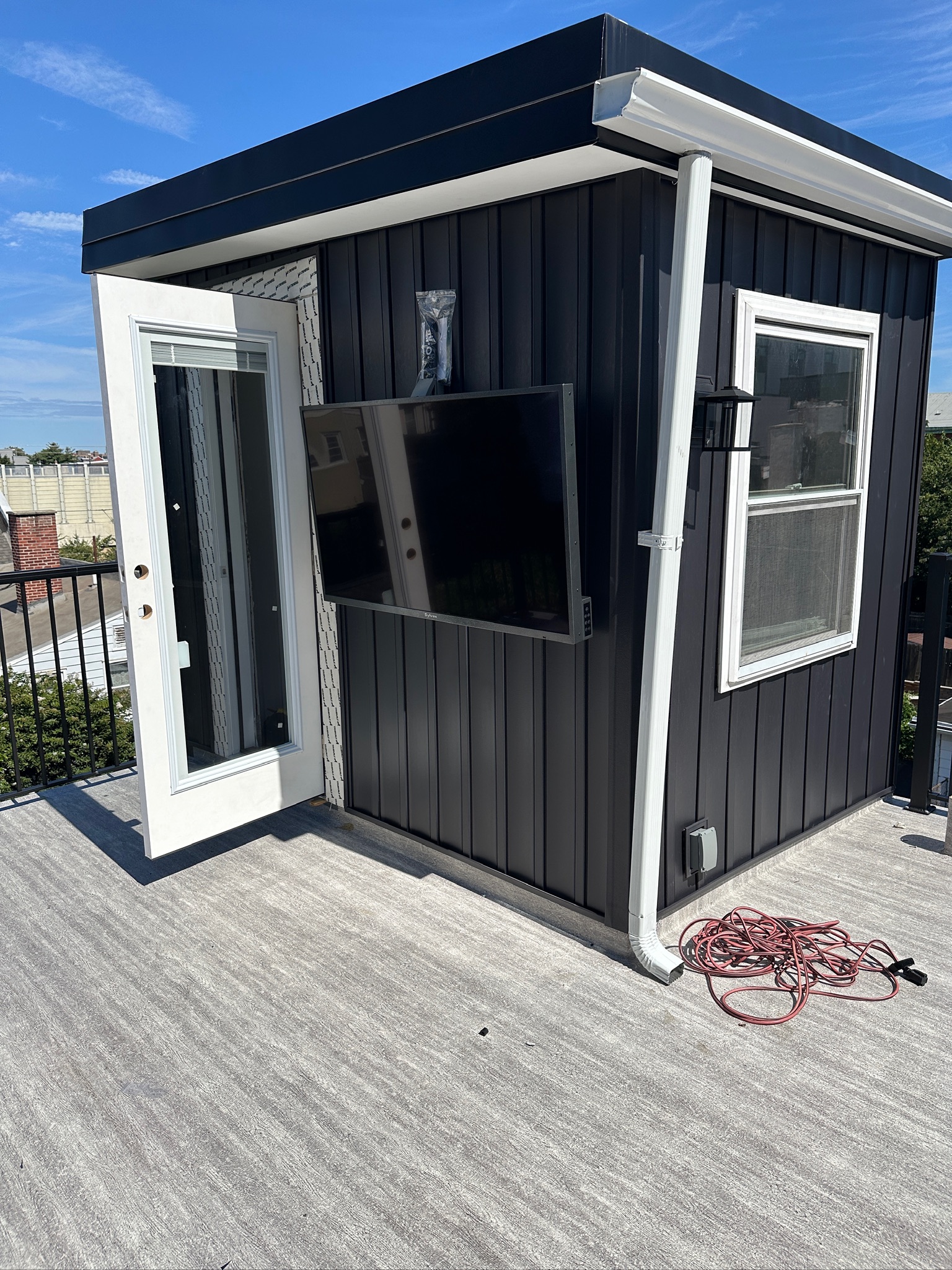 Complete exterior renovation at 229 Allen St, Philadelphia