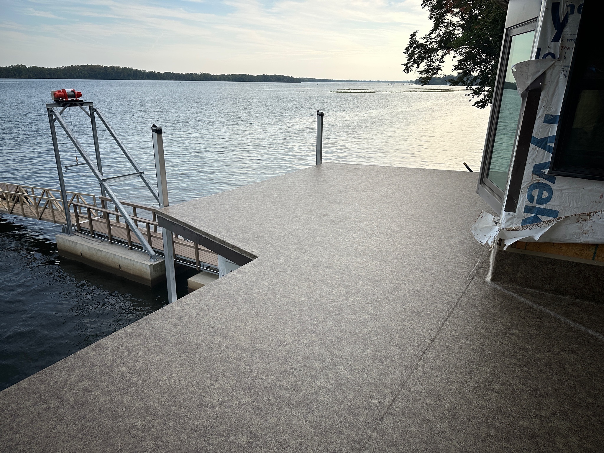 Duradeck roof installation at 325 Chestnutwood Lane, Bensalem PA